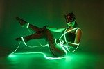 woman, neon lights, pet, cat costume, lingerie, model, girl, cat, kitty, costume, yoke, lights, cat mask, pose, animal, neon, young woman, led strip light, light, play, legs, sexy lingerie