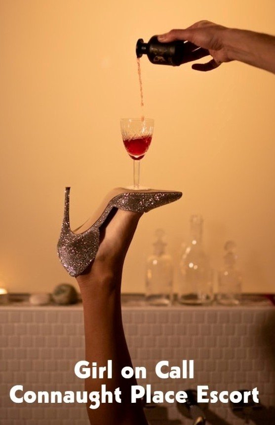 Connaught Place escort service with an elegant night setting